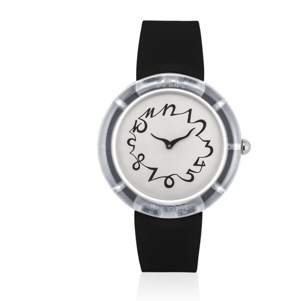 JAR Metropolitan Museum of Art Collection Vintage Black White Watch